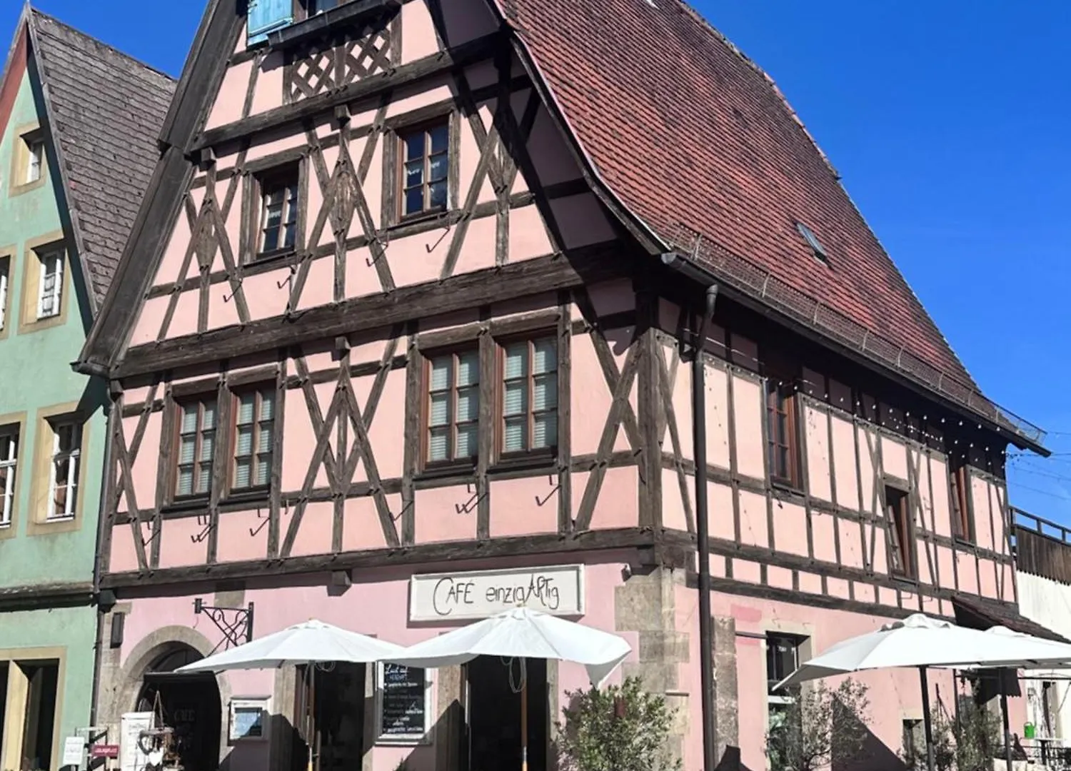 Cafe Einzigartig Apartment Rothenburg ob der Tauber
